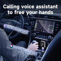 Nouvel adaptateur sans fil JCS OEM Magic Carplay Android Auto avec Bluetooth 5.0 pour voitures universelles - Adaptateur filaire vers sans fil Plug and Play