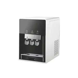 mini hot cold water dispenser with filter/ countertop Three taps water dispenser compressor cooling