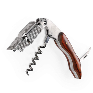 Sommeliers professionnels <span class=keywords><strong>Tire</strong></span>-<span class=keywords><strong>Bouchon</strong></span> Tout en Un Bière Ouvre-bouteille de Vin - Product Image 1