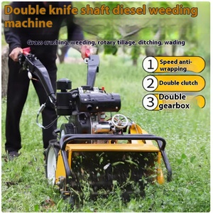 Nouvelle machine de désherbage à 12 couteaux à quatre roues motrices tondre le gazon revenant au champ agricole - Product Image 2