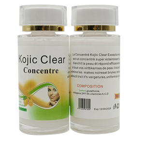 Sérum Concentré Clarifiant au Citron et au Collagène Kojic 100ml <span class=keywords><strong>pour</strong></span> Peaux Noires, Blanchissant et Exfoliant Naturellement, Rendant Votre <span class=keywords><strong>Peau</strong></span> Plus Douce. - Product Image 2