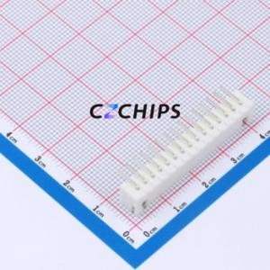 BX-XH2.54-15PWZ Wire-to-Board Pin Header Bent Lead Through Hole,P=2.54mm Connector 1x15P 2.5mm Right Angle Insert XH - Product Image 2