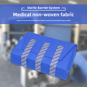 30gsm Anti-batteri monouso camice <span class=keywords><strong>chirurgico</strong></span> ferita materiale di consumo medico tessuto Non tessuto SMMS sterilizzazione chirurgica Sterile - Product Image 6