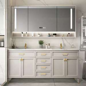 <span class=keywords><strong>Vente</strong></span> directe du fabricant, armoire de salle de bain moderne de luxe légère, modèle Snifeier 002, pour hôtel, <span class=keywords><strong>appartement</strong></span>, centre commercial, autres applications - Product Image 1