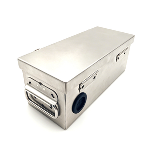 Custom Stainless Steel LiPo Battery Safety <b>Box</b> Fireproof Metal Lipo Safe for Battery <b>Storage</b> Charging - Product Image 3
