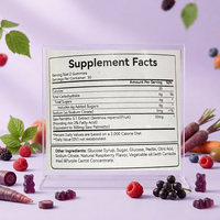 Gummies stimulantes de la libido féminine avec logo personnalisé, fabriquées en usine GMP, supplément naturel pour l'équilibre hormonal avec extrait de Horny Goat Weed et de Saw Palmetto