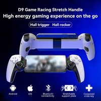 Controlador de Gamepad para teléfono móvil D9, mango inalámbrico para iOS/Android /PS/Switch/PC, controlador de Joystick para juegos
