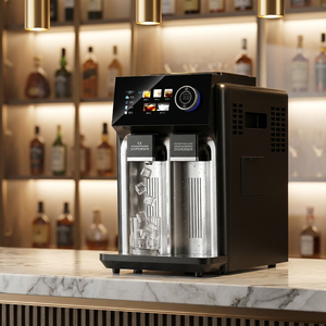 Machine à glaçons multifonctionnelle de comptoir, distributeur d'eau glacée, machine à smoothies et à granités pour la maison, <span class=keywords><strong>les</strong></span> fêtes et la cuisine - Product Image 1