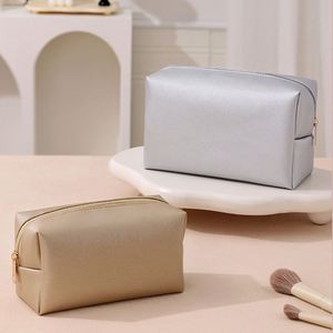 Siy1310 Custom Makeup Portable Pu Leather Waterproof Toiletry <b>Pouch</b> Travel <b>Make</b> <b>up</b> Brush Cosmetic Bag for Women - Product Image 2