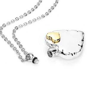Yo solía ser su ángel ahora es mío fou encanto ala de angel cremación de la joyería regalo de Memorial collar con - Product Image 6