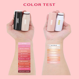 บลัชออนสติ๊กและไฮไลท์สติ๊กแบบสองหัว กันน้ำ ติดทนนาน ไม่ต้องล้างออก ปรับรูปหน้า 3 มิติ สำหรับขายส่ง MLM Custom Makeup - Product Image 2