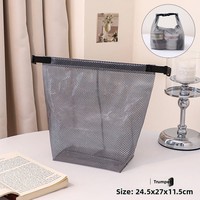 Sac de rangement en maille imperméable grande capacité pour voyage, activités de plein air, natation, fitness, et comme pochette de douche pour femmes