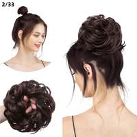 Chignon invisible pour femmes européennes et américaines, queue de cheval volumineuse, naturelle, longue, modèle H9, usage quotidien