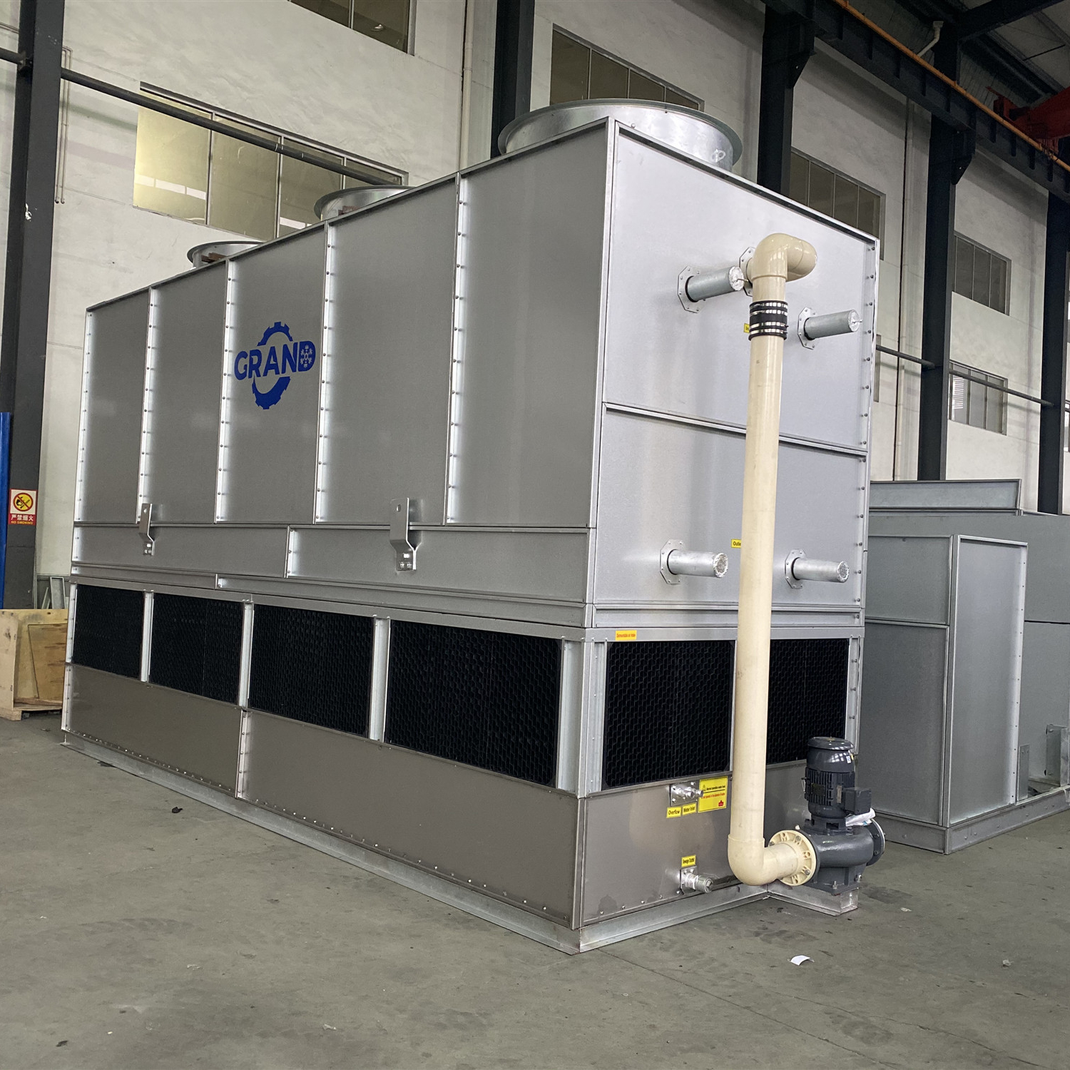 Stainless Steel/hot dip galvanized Industrial Evaporative Condenser Counter Flow Metal