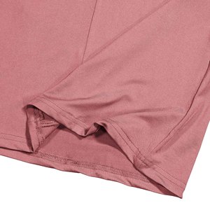 Camiseta de <span class=keywords><strong>manga</strong></span> larga calada con remaches para mujer de Color sólido a <span class=keywords><strong>la</strong></span> moda - Product Image 6