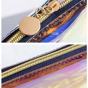 Bolsa de Maquillaje Transparente Paxdun Fashion, Holográfica, de TPU Impermeable, para Viaje, Almacenamiento de Cosméticos, PVC Láser - Product Image 6