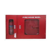 Boîte d'hydrant d'incendie intérieure avec support de tuyau, buse et vanne pour la conformité des bâtiments