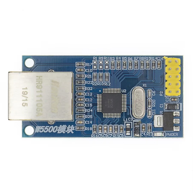 W5500 Ethernet Network Module Hardware TCP/IP Controller 3.3V Hardware TCP / IP 51 / STM32 Microcontroller Program Over W5100