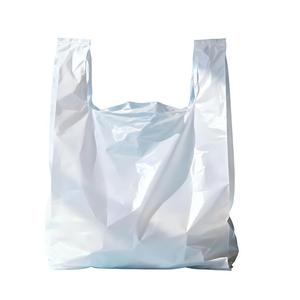 Bolsas de Basura Desechables Tipo Camiseta, Bolsas de Plástico de Alta Resistencia para Desechos, Suministro al por Mayor - Product Image 1