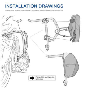 Sac Étanchéité de Rangement et Porte-Outils pour Barres de Protection de Cadre – Vente en Gros pour Honda <span class=keywords><strong>CRF1000L</strong></span> Africa Twin <span class=keywords><strong>CRF1000L</strong></span> <span class=keywords><strong>Adventure</strong></span> Sports - Product Image 5