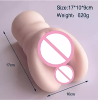 Masturbateur en silicone pour homme, vagin artificiel, clitoris, jouet sexuel, poupée d'amour, vagin en TPE, masturbateur pour homme