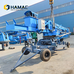 Lanceuse de béton mobile haute performance 15m, type araignée hydraulique, pour enduit mural, avec moteur principal - Product Image 3