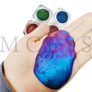 Muestra Gratuita de MCESS, Polvo de Pigmento Perlado que Cambia de Color, Pigmento Multichrome <span class=keywords><strong>Supershift</strong></span> para Sombra de Ojos, Resina Epoxi y Slime - Product Image 4