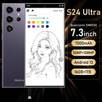 Smartphones S24 Ultra Personnalisés à Prix Usine 16 Go+1 To 6,8 Pouces Débloqués S-Pen Deca Core Allemand 4G WIFI Android CDMA LTE 108MP
