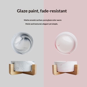 Tazón de Cerámica Antideslizante y Portátil para Perros y Gatos, Plato Duradero para Comida y Agua, Suministros para Mascotas, Venta al Por Mayor - Product Image 5