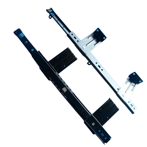 Rail de glissières de clavier d'ordinateur de 35 mm glissière de clavier de canal télescopique en acier laminé à froid de 14 pouces - Product Image 1