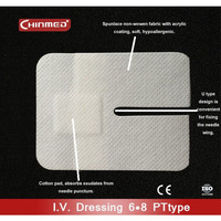 Pansement auto-adhésif transparent stérile chirurgical Plâtre insulaire non tissé imperméable et respirant Plaie hautement absorbante