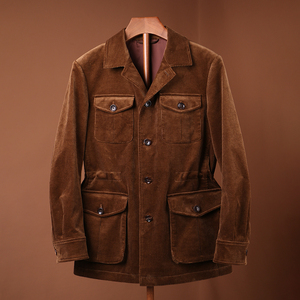 Người Đàn Ông Của Giản Dị Rắn Màu Len Áo Khoác Thoáng Khí Odm Cung Cấp Loại Nhuộm Chế Biến - Product Image 2