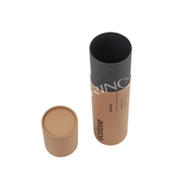 Vente en gros d'affiche expédition cylindre boîte en carton certificat sans plastique emballage rond logo personnalisé tube de papier de bâton d'encens