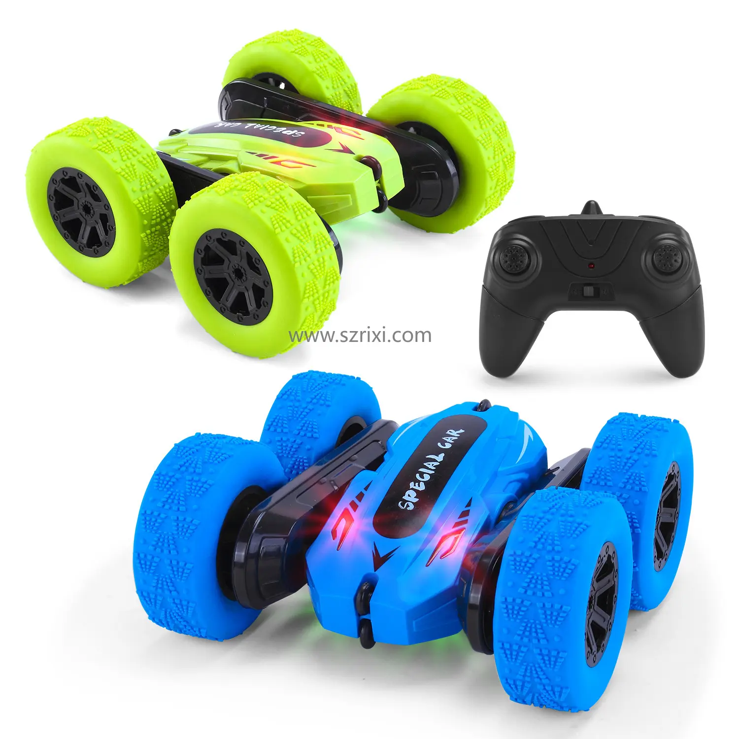 JJRC C2 uzaktan kumanda 1:24 Rc arabalar 2.4ghz hızlı dublör çocuklar çift taraflı farlar ile 360 derece dönen kamyonlar Rc oyuncak arabalar