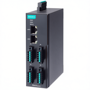 Moxa MGate MB3470 Gateway Ethernet Industrial, 4 Puertos Seriales, 2 Puertos LAN - Product Image 2