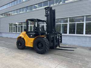 4x4 Dizel Forklift Dört Tekerlekten Çekişli Depo Operasyonları İçin Yükleyici - Product Image 5