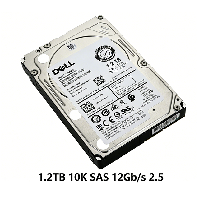 1.2TB 10K RPM SAS 12Gb/s 2.5" Internal New Enterprise HDD for PowerEdge R740 R750 R650 | High Performance Server