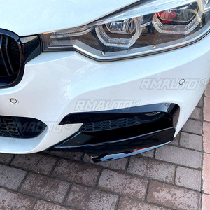 Front Bumper Lip Splitters <b>Diffuse</b> Front Spoiler for BMW 3 Series F30 M Pack 320i 325i 2013-2019 <b>Car</b> Accessories - Product Image 5