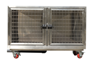 Aeolus hayvan paslanmaz çelik kulübesi evcil hayvan kafesi köpek drenaj kafes hızlı kuruyan kafes - Product Image 3