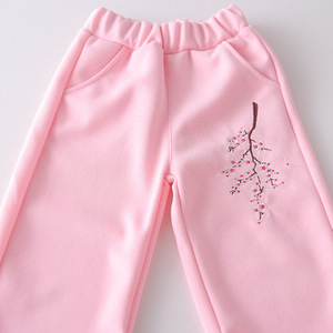 Ensemble Automne Fille 2026 Nouveau : Sweat à Capuche et Pantalon de Jogging Floral Deux Pièces - Product Image 6