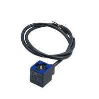 Connecteur de vanne solénoïde étanche IP67 DIN 43650, prise de câble moulée, vanne de commande directionnelle hydraulique LED, automobile
