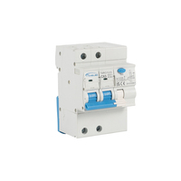 Interruptor Automático Magnetotérmico en Miniatura TMRO10-63, Tipo AC, 6KA, Rcbo, 2 Polos, 40 Amperios