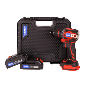 Taladro de impacto inalámbrico con motor sin escobillas eléctrico con batería de iones de litio de 21V 2Ah de grado profesional, con accesorios de 35 piezas - Product Image 3