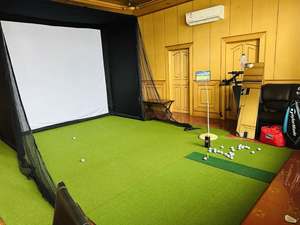 Enceinte de Simulateur de <span class=keywords><strong>Golf</strong></span> GP Personnalisable pour Intérieur/Extérieur avec Filets sur Mesure, Écran de Frappe et Cadre pour l'Entraînement - Product Image 2