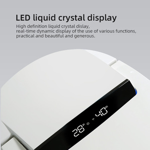 โถสุขภัณฑ์อัจฉริยะแบบญี่ปุ่น รุ่น 95-S121 ระบบเซ็นเซอร์อัตโนมัติ 110V/220V วัสดุพอร์ซเลน สำหรับห้องน้ำสไตล์ยุโรป พร้อมระบบชำระล้างอัตโนมัติ - Product Image 1