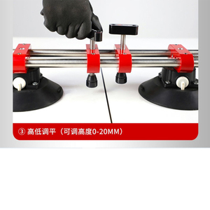 Outil à main de réglage de couture de pierre industrielle de 6 pouces pour l'installation de comptoirs, ventouses sous vide, élévateur de <span class=keywords><strong>carreaux</strong></span>, plaques d'aspiration en marbre OEM - Product Image 6