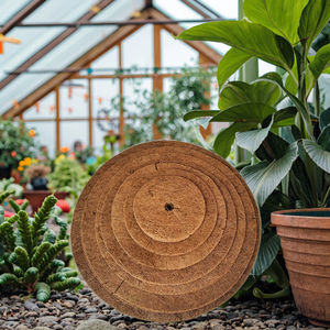 Matériaux naturels avec protection contre les mauvaises herbes et les racines Tapis plat pour <span class=keywords><strong>pot</strong></span> de fleurs en cocotier pour l'art floral du jardin - Product Image 5