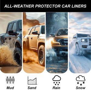 Alfombrillas de Lujo para Coche, Alfombras Universales Duraderas, Alfombrillas de PVC para Coche, Accesorios Interiores para Automóviles, Alfombrillas Personalizadas para Coche - Product Image 6