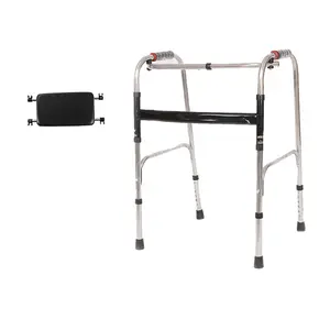 Ausili per camminare per disabili in alluminio pieghevole deambulatori in alluminio per adulti