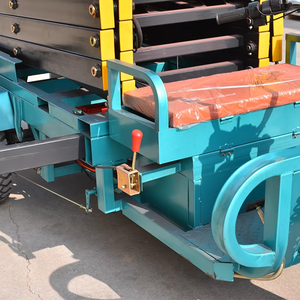 Plataforma de Trabajo Elevadora Móvil, Triciclo Eléctrico con Plataforma Elevadora de Tijera, Elevador de Tijera Móvil de Tres Ruedas - Product Image 4
